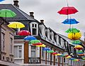 10. Esernyős díszek a viborgi Vestergade fölött (Dánia) (javítás)/(csere)