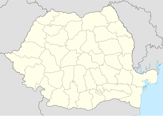Mappa di localizzazione: Romania