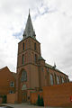 Sct. Michaels kirke, Kolding har en typisk spidsbue over indgangspartiet.