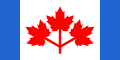 Вариант флага Канады, предложенный Лестером Пирсоном