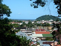 Cayenne, view from Fort Cépérou