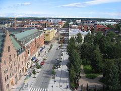 Storgatan från Stadshuset.