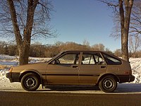 1984 Toyota Corolla DX Liftback (US)