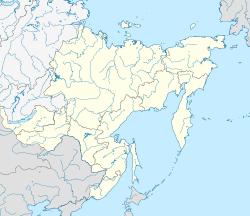 南庫里爾斯克在远东联邦管区的位置
