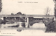 Il Ponte di Camon negli anni 1910
