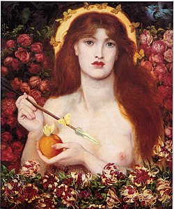 Venus Verticordia (1868) av Dante Gabriel Rossetti