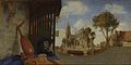Sicht op Delft (1652) Carel Fabritius, National Gallery, Londen