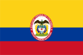 Bandera del Estado Soberano de Panamá, 1863-1886.