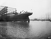 Botadura do Titanic, en maio de 1911.