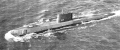 USS Nautilus на початкових випробуваннях, 10 січня 1955