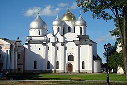 Sv. Sofijas katedrāle Viļikijnovgorodā (11. gadsimts)