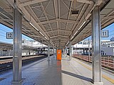 新幹線11・12番線ホーム（2022年10月）