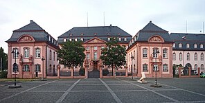 Bygningur hjá landstinginum (Landtag) í høvuðsstaðnum Mainz.
