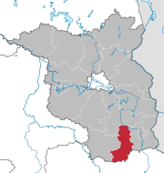 Верхний Шпревальд-Лаузиц на карте
