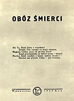 Panfleto do Campo da Morte (1942) por Natalia Zarembina[240]