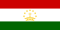 Vlag van Tadjikistan