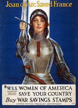 پوستر میهن پرستانه آمریکایی در جنگ جهانی اول