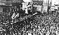 Shanghai people celebrating Japanese surrender