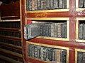 La biblioteca del monastero.