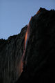 Cascada de foc „Horsetail Fall” (anual între 12-26 februarie)