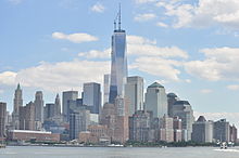 One World Trade Center from the Hudson 01 (9440040691).jpg