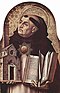 תומאס מאקווינס, מחשובי התאולוגים הנוצריים, ציור של קרלו קריוולי
