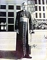 Giám mục Giuse Trần Văn Thiện chụp tại Viện Đại Học Công Giáo Đà Lạt