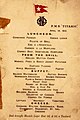 The first class menus of R.M.S.TITANIC