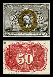 $0.50 - Fr.۱۳۲۲ جرج واشنگتن.