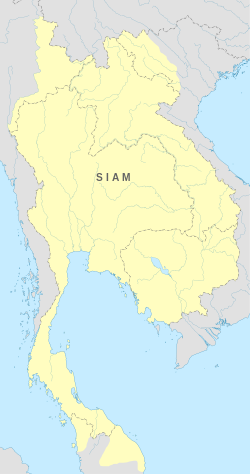 Peta Siam pada tahun 1893