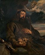 Saint François d'Assise en extase, 1630-1632.