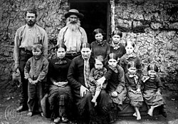 Búr család 1886-ban