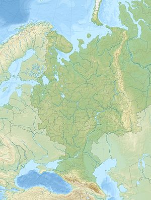 Октябрьський рудник. Карта розташування: Росія