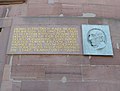 Gedenktafel mit Relief für Heinrich Friedrich Karl vom und zum Stein