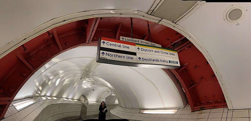 File:Tunneling shield in Bank tube station.jpg
