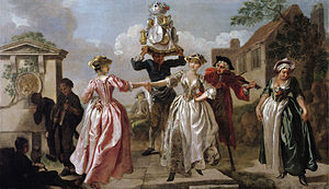 Francis Hayman Tarian Pemerah Susu (Dancing Milkmaids), 1735