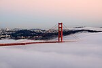 Thumbnail for File:Golden Gate Bridge at sunset 1.jpg