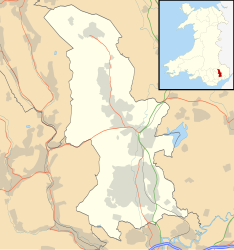 Блайневон на карті області Торван.