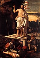 Résurrection de Jésus, Marco Basaiti.