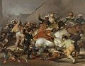 La carga de los Mamelucos, or The Second of May of 1808 by Francisco de Goya, 1814