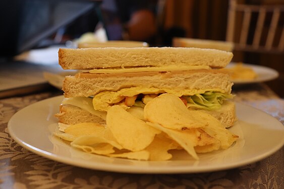 Classic Clubhouse Sandwich with Chips on the Side