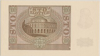 Rewers fałszerstwa ZWZ 100-złotówki 1940