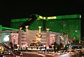 Night of MGM Grand hotel and casino of Rasvegas