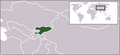 Kyrgyzstanর মানচিত্রগ