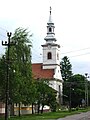 Мађарска реформаторска црква и зграда парохијског дома у Руменки