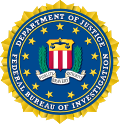 Idag är det 116 år sedan den amerikanska brottsbekämpningsmyndigheten FBI bildades: FBI:s emblem.