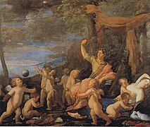 Nicolas Poussin, Ovidijev trijumf, oko 1624.
