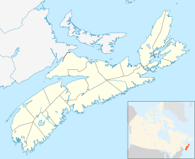 Middleton is located in Nova Scotia