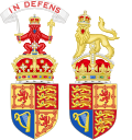 Thumbnail for File:Royal arms and crests of the United Kingdom (both variants).svg