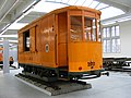 Former cargo car for delivering parcels in Munich, Germany.